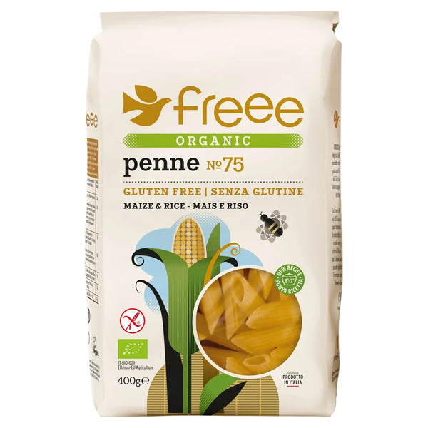Freee Gluten Free Organic Maize & Rice Penne 400g