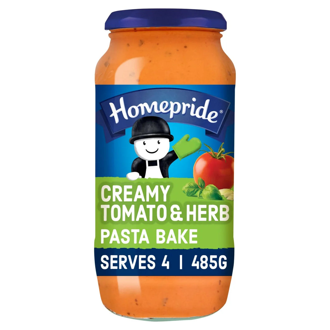 Homepride Creamy Tomato & Herb Pasta Bake Sauce 485g