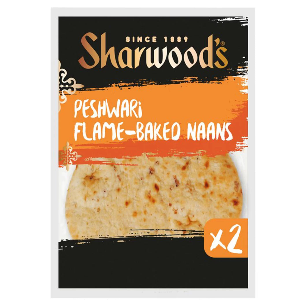 Sharwood's 2 Peshwari Naans, 260g