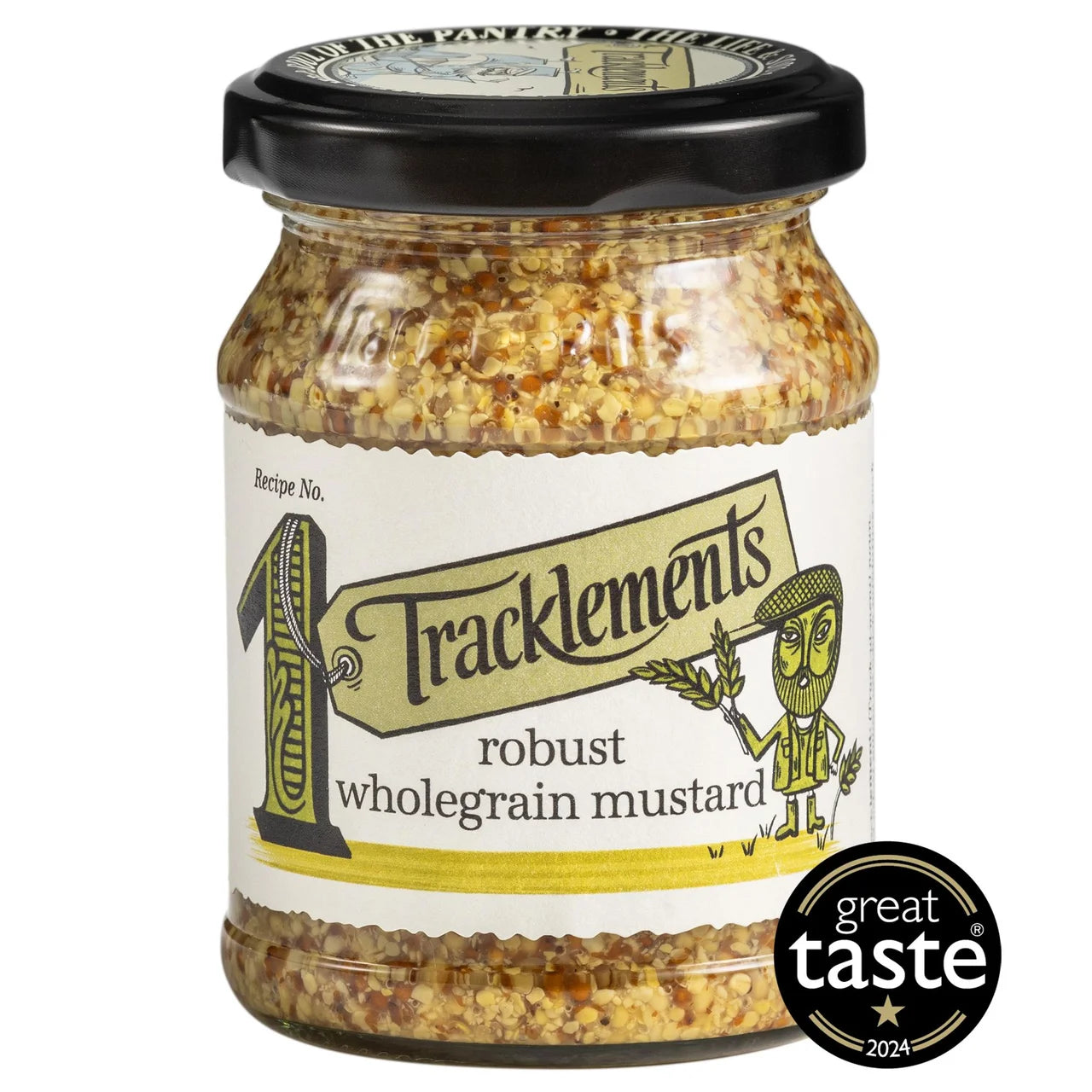 Tracklements Robust Wholegrain Mustard, 140g