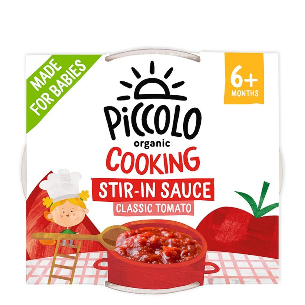 Piccolo Classic Tomato Stir-In Cooking Sauce 6+ Months - 120g