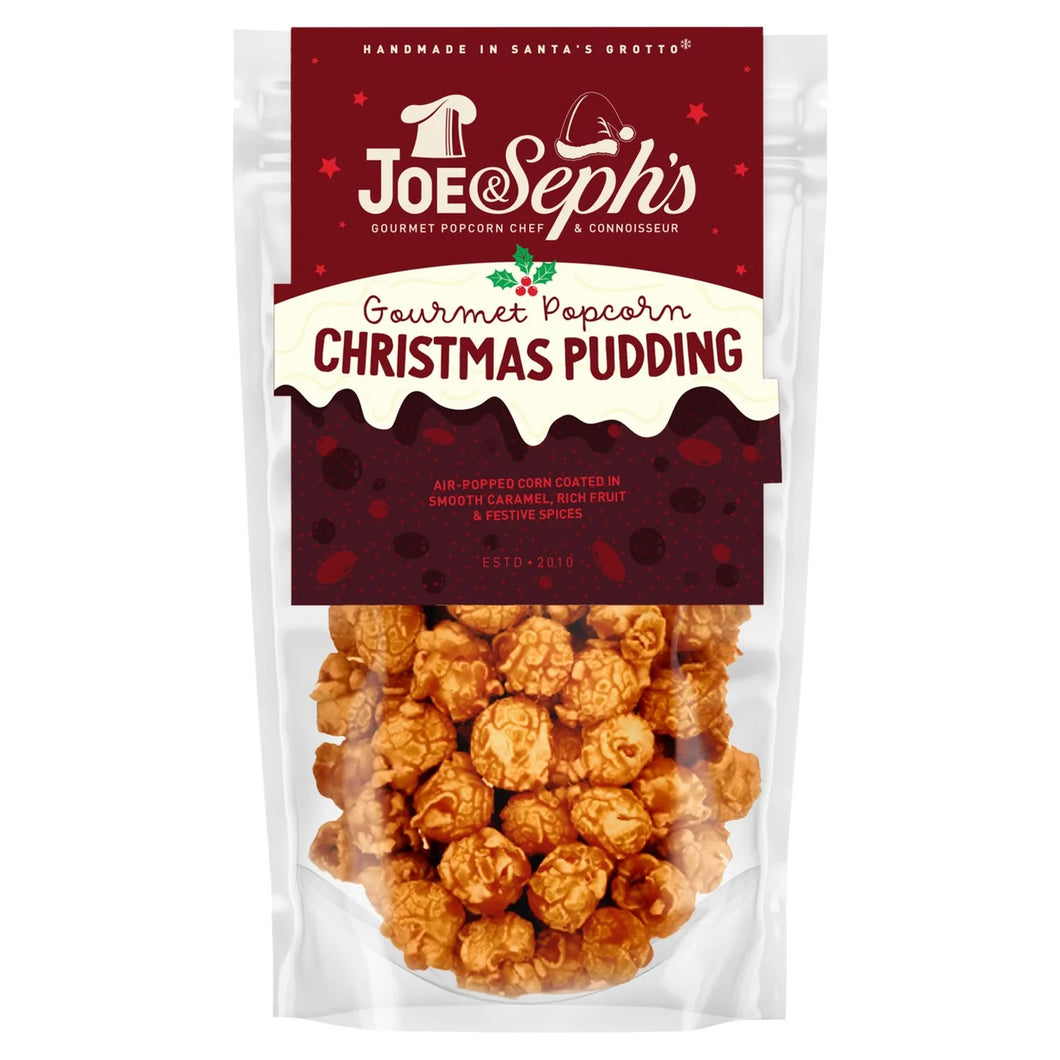 Joe & Seph's Christmas Pudding Popcorn 75g