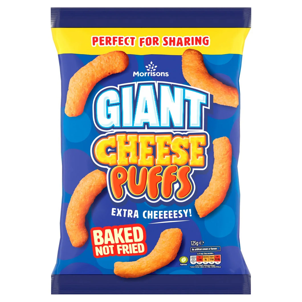 Morrisons Giant Cheese Puffs - 125g