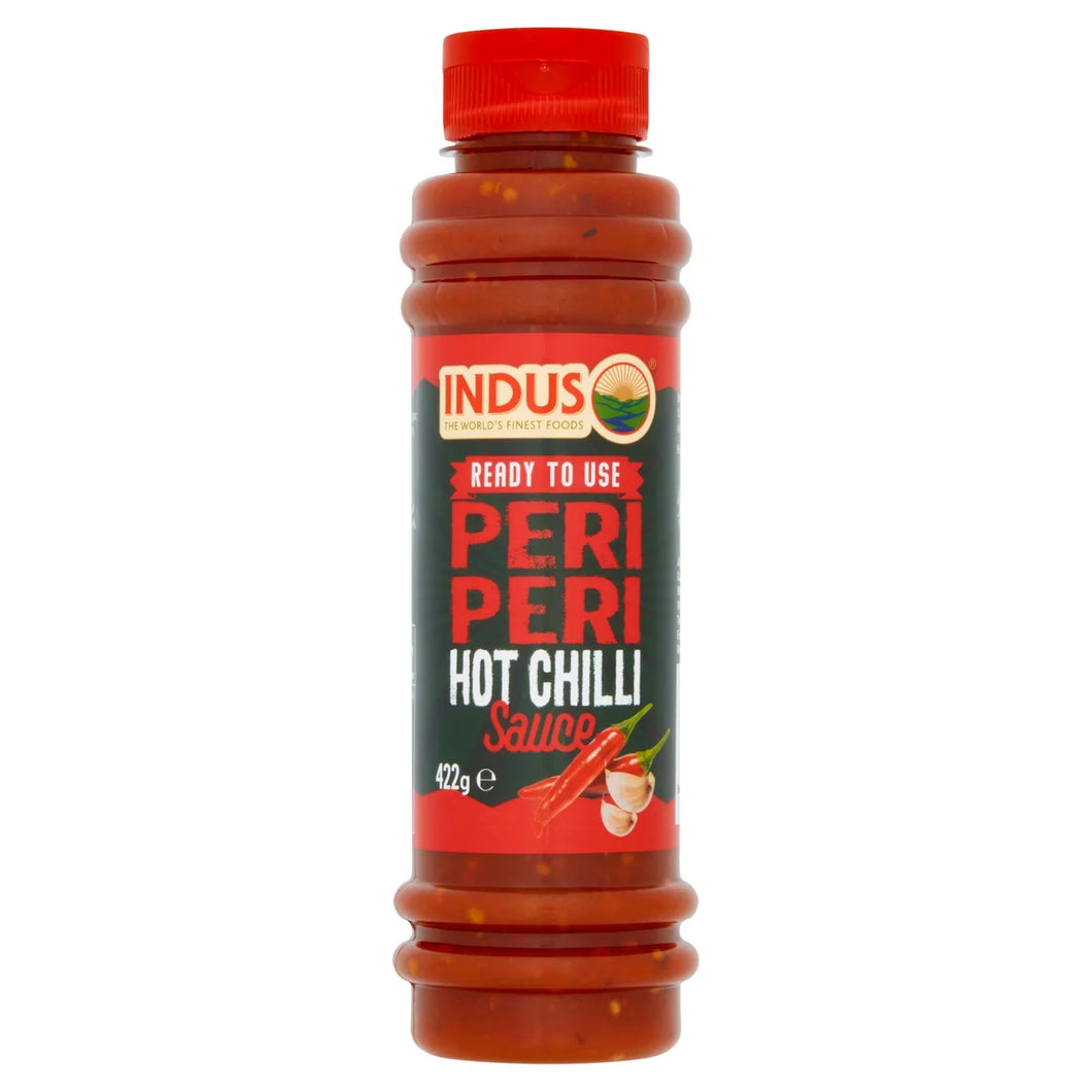Indus Peri Peri Hot & Spicy Sauce - 422g