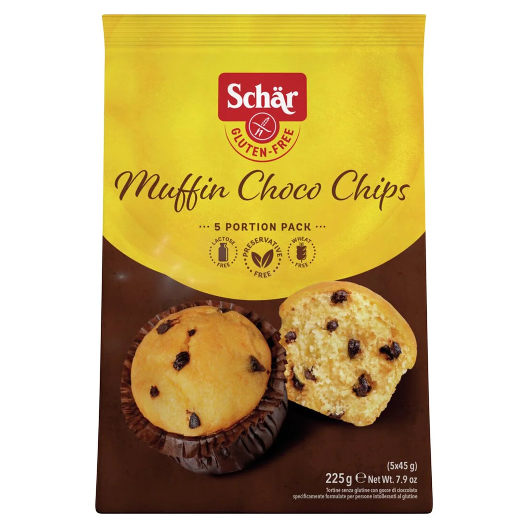 Dr Schar Muffin Choco Chips - 5 per pack