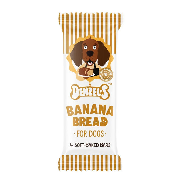 Denzels Banana Bread Soft-Baked Bars for Dogs 60g