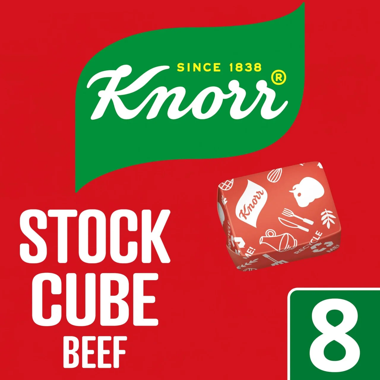 Knorr Stock Cubes - Beef 80G