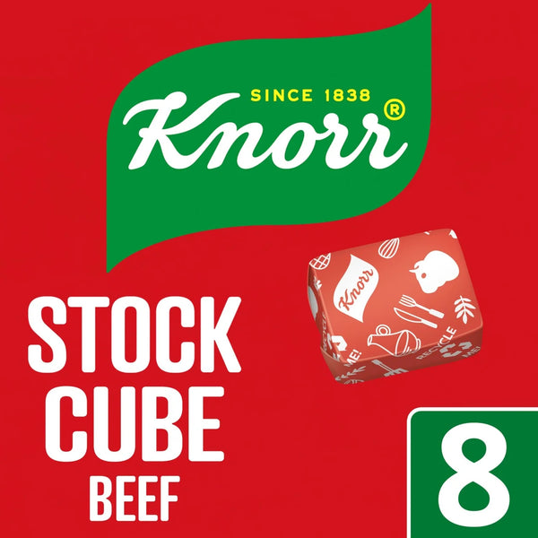 Knorr Beef Stock Cubes 8 x 10g