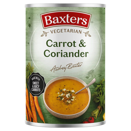 Baxters Vegetarian - Carrot & Coriander 400G