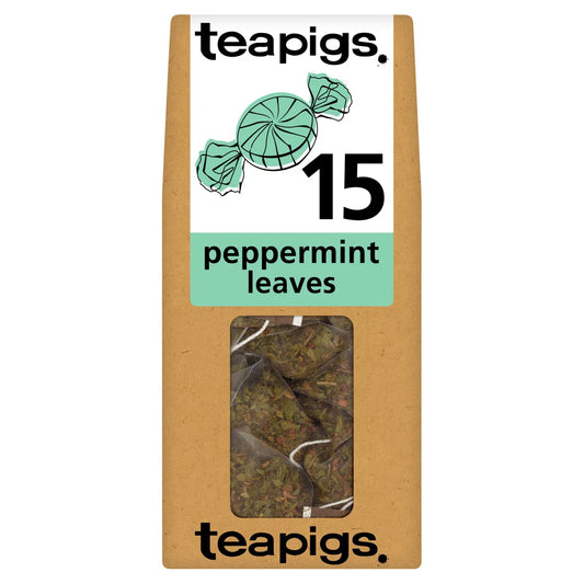 Teapigs 15 Peppermint Leaves Tea Temples 30G