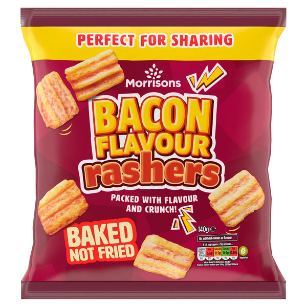 Morrisons Bacon Rashers, 140g