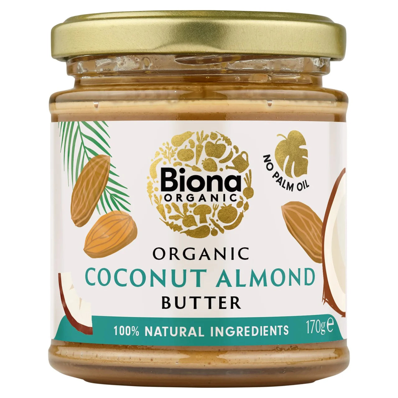 Biona Organic Coconut Almond Butter 170g