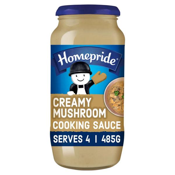 Homepride Creamy Mushroom Sauce 485g