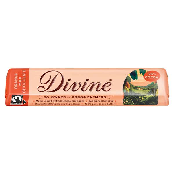 Divine Orange Milk Chocolate 35g