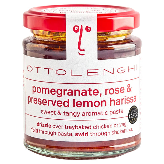Ottolenghi Pomegranate, Rose and Lemon Harissa Paste, 170g