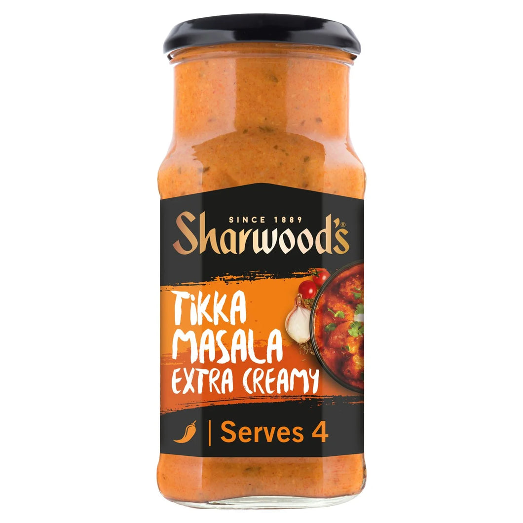 Sharwood's Tikka Masala Curry Sauce Extra Creamy 420g