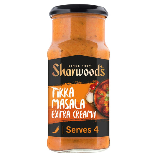 Sharwood's Tikka Masala Curry Sauce Extra Creamy 420g