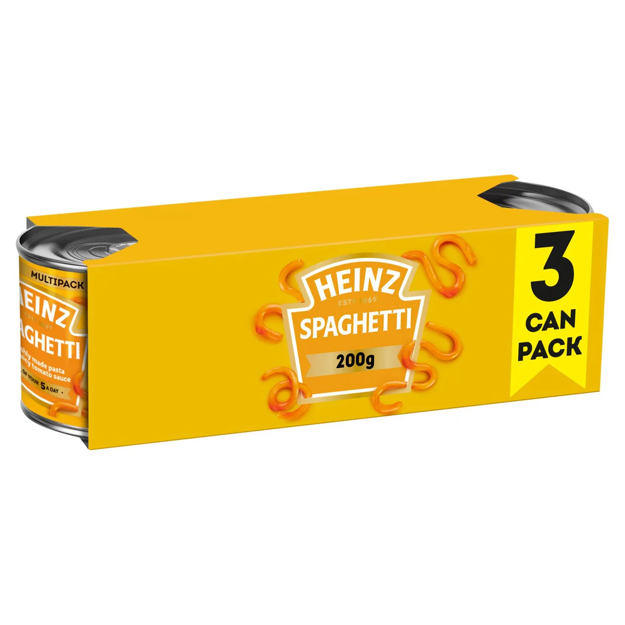 Heinz Triple Pack Spaghetti Hoops 3 x 205g