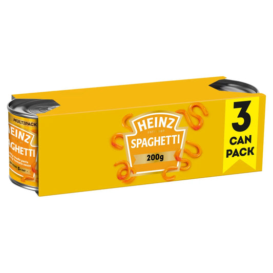 Heinz Triple Pack Spaghetti Hoops 3 x 205g