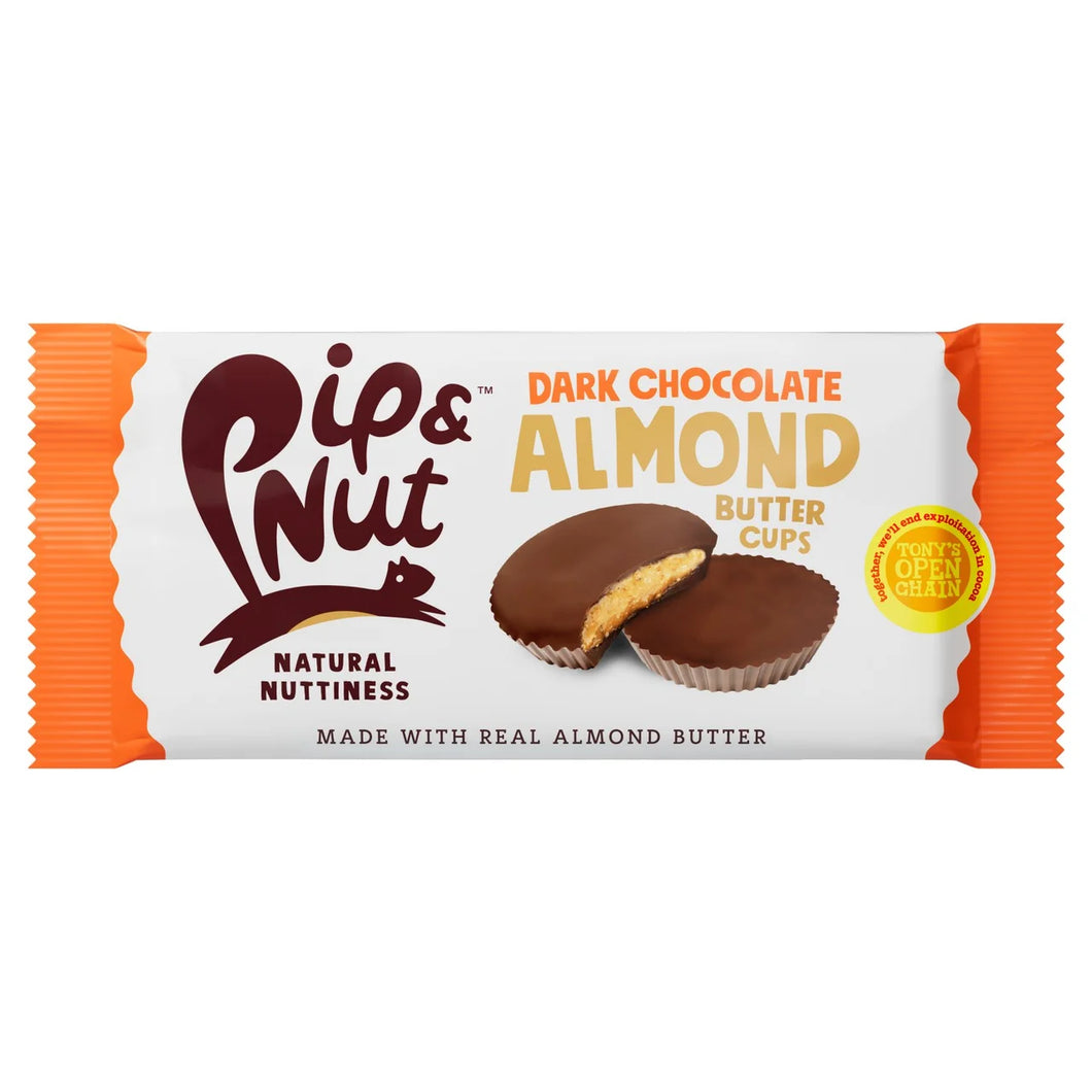 Pip & Nut Dark Chocolate Almond Butter Cups - 31g
