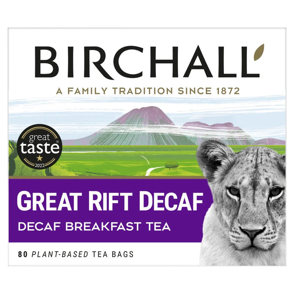 Birchall Great Rift Decaf Everyday Tea Bags 80 Per Pack