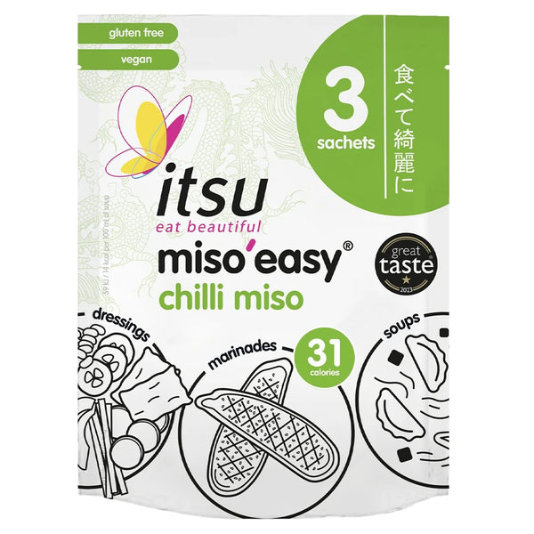 Itsu Miso'easy Chilli Miso 3x20g