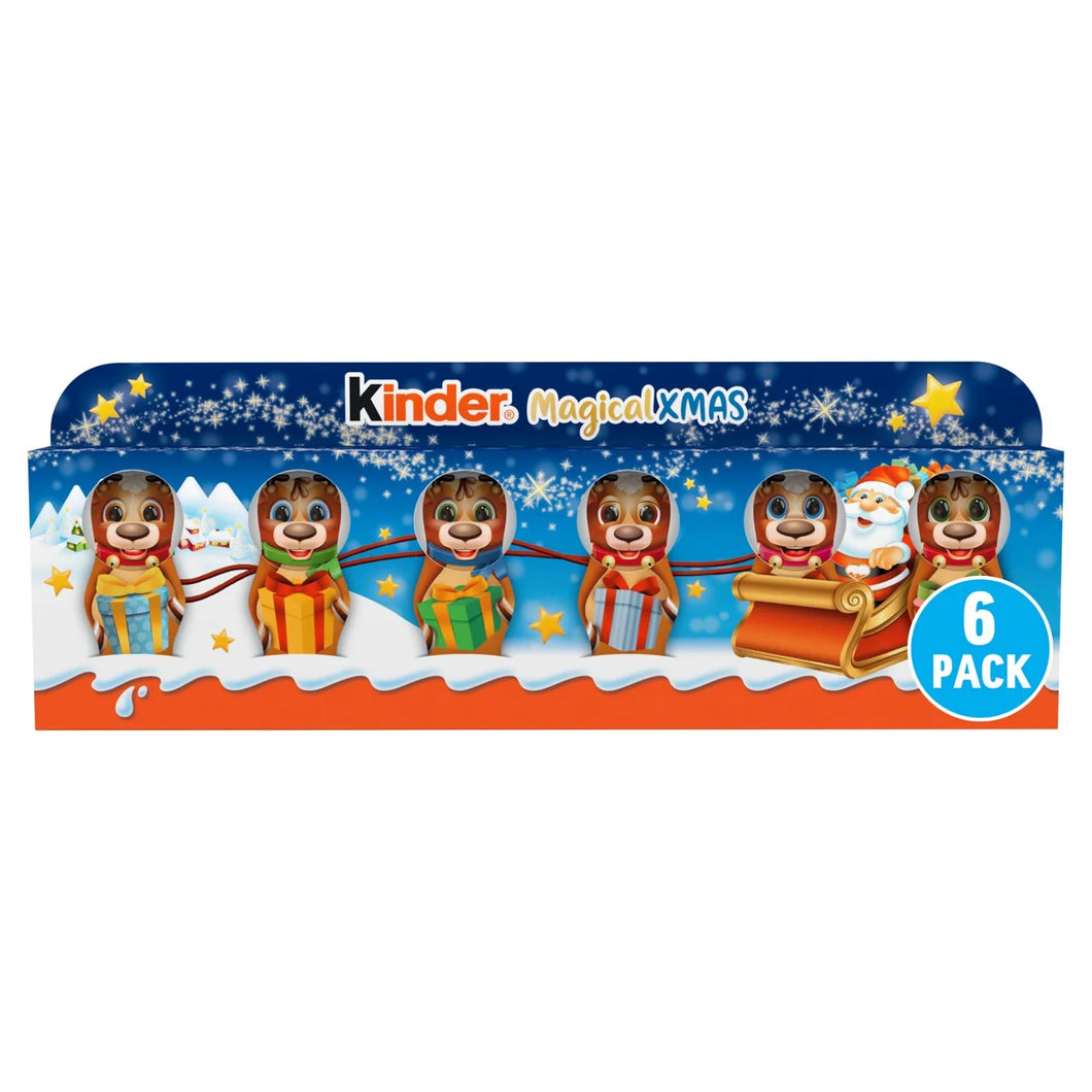Kinder Chocolate Christmas Mini Figures - 6x15g