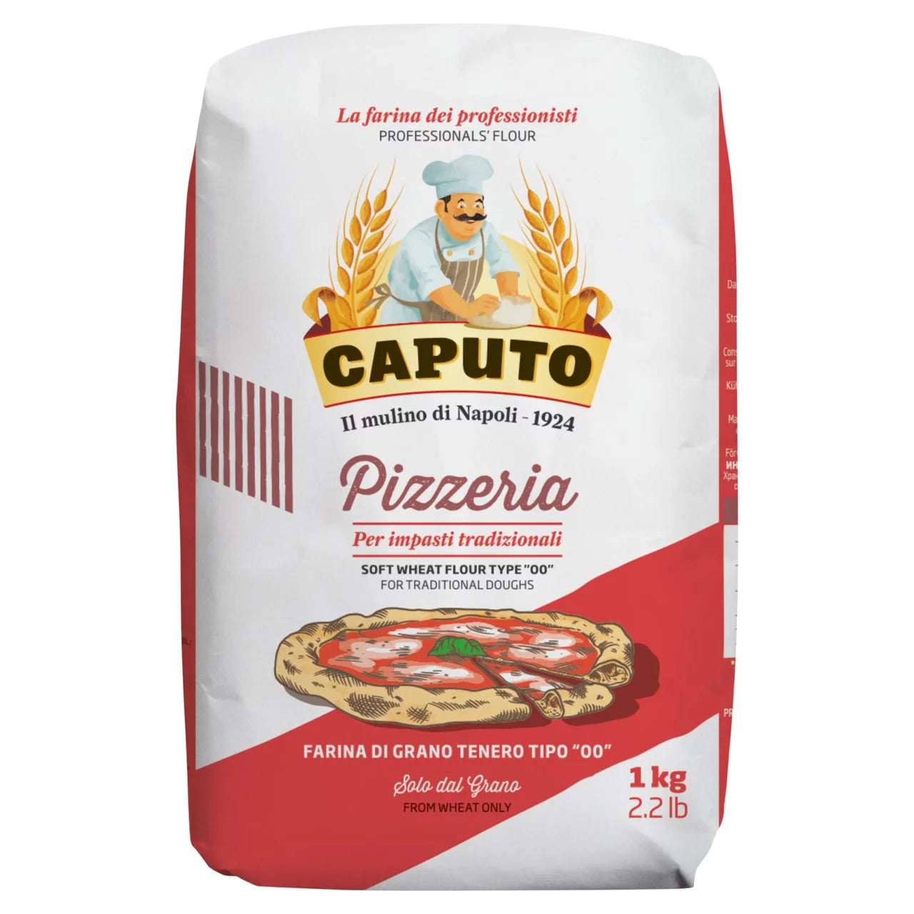 Caputo Pizzeria - Soft Wheat Flour Type "00" 1Kg
