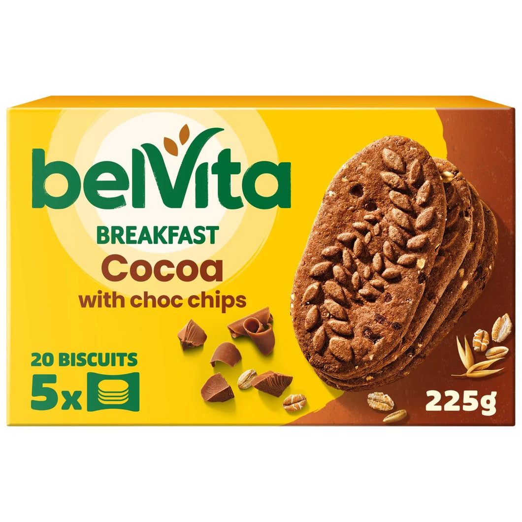 Lu Belvita Chocolate Chip Cereal Biscuit Snack Bars