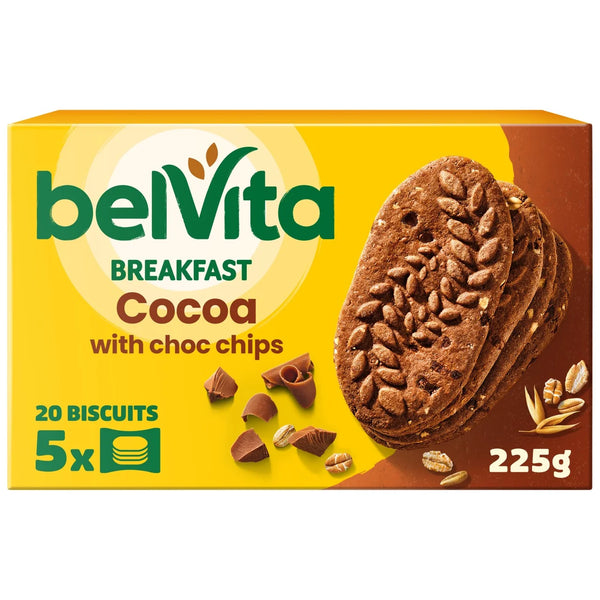 Lu Belvita Chocolate Chip Cereal Biscuit Snack Bars