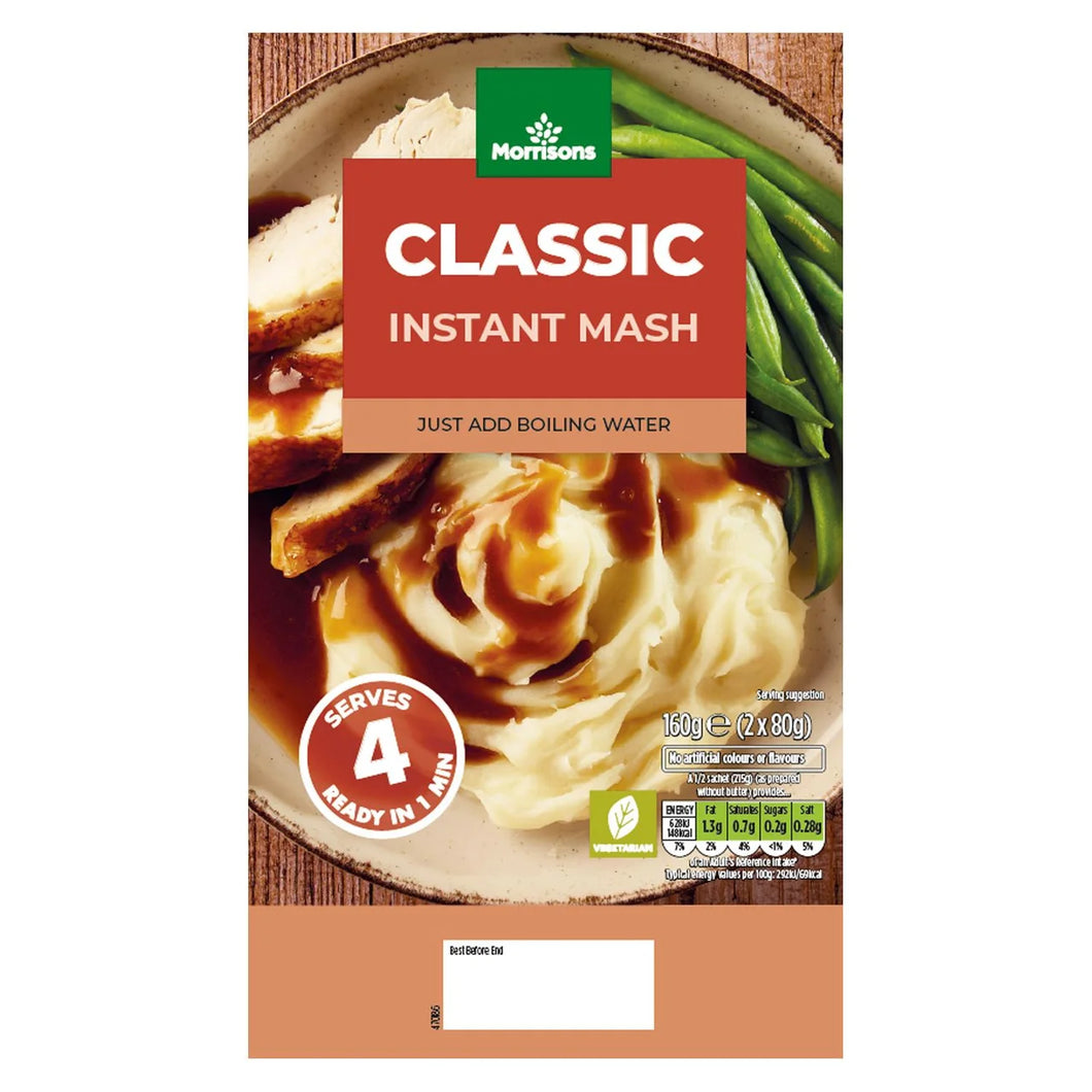 Morrisons Classic Instant Mash, 160g