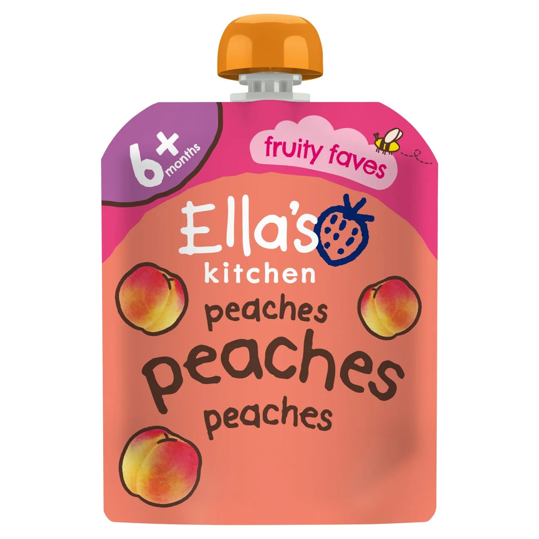 Ella's Kitchen Peaches First Tastes Baby Food Pouch 6+ Months - 70g