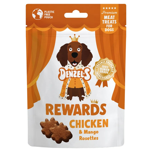 Denzel's Premium Rewards Chicken & Mango Meat Dog Treats 70g