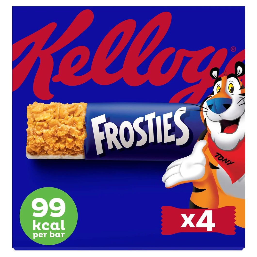 Kellogg's Frosties Cereal Milk Bars 4x25g
