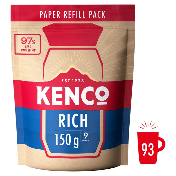 Kenco Rich Instant Coffee Paper Refill - 150g