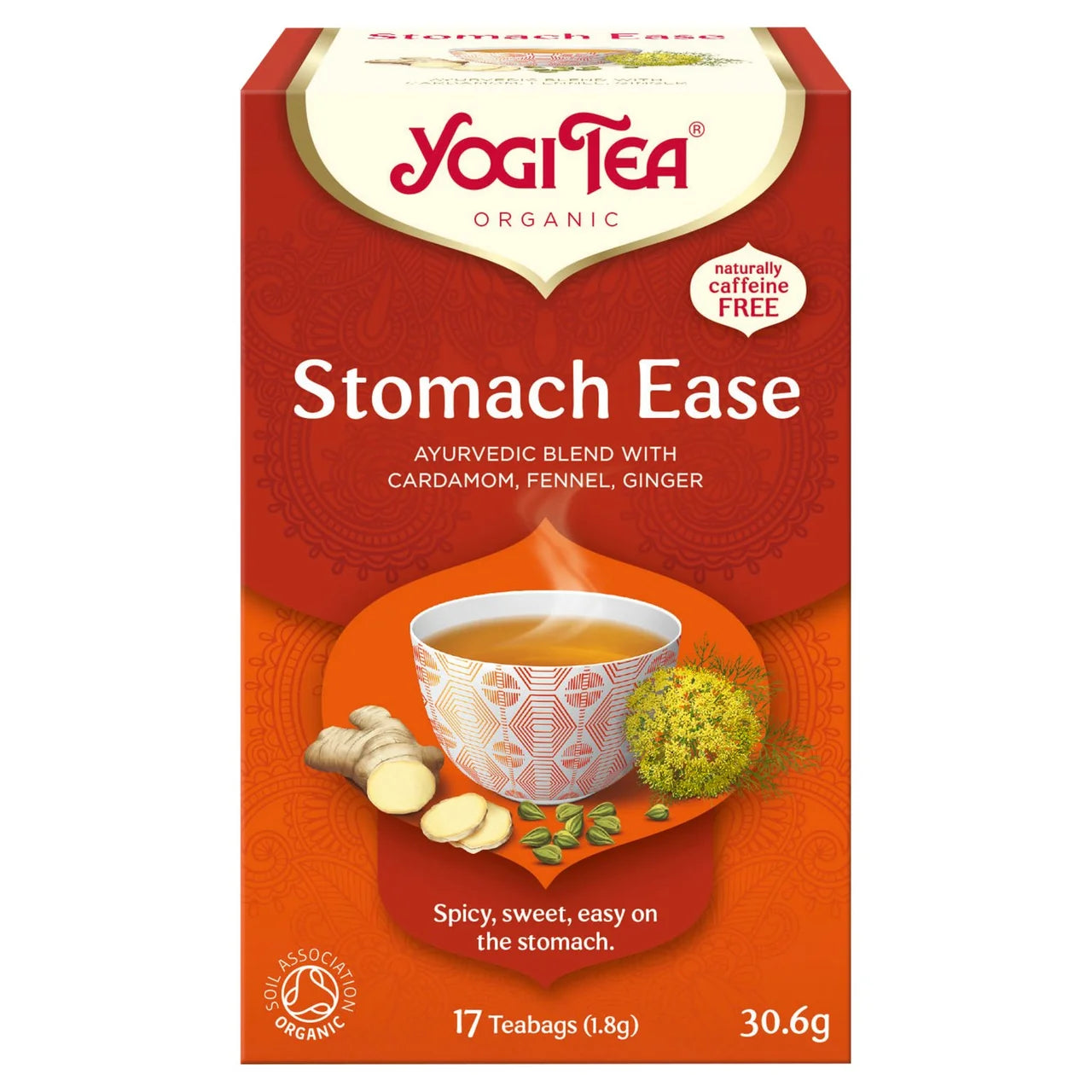 Yogi Tea Stomach Ease Organic 17 Teabags