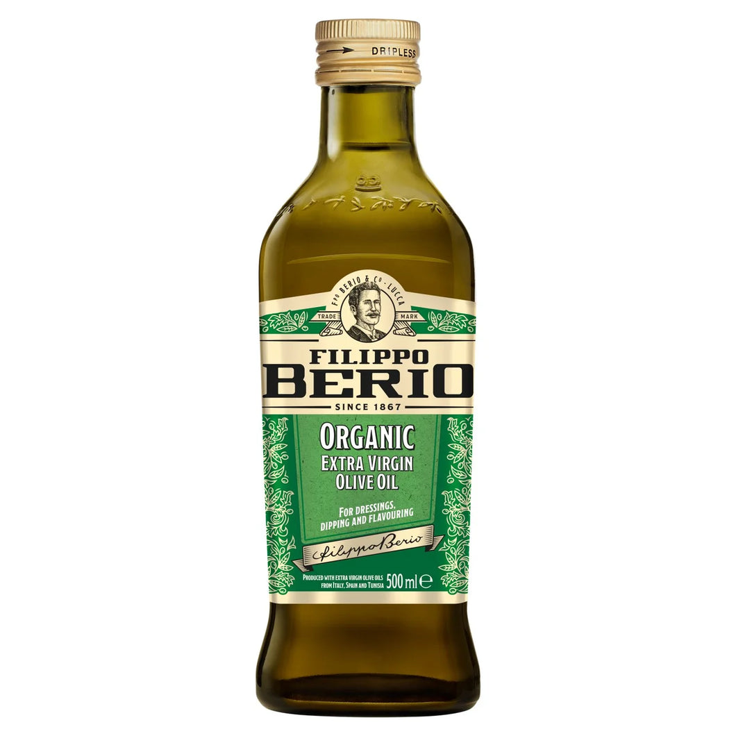 Filippo Berio Organic Extra Virgin Olive Oil 500ml