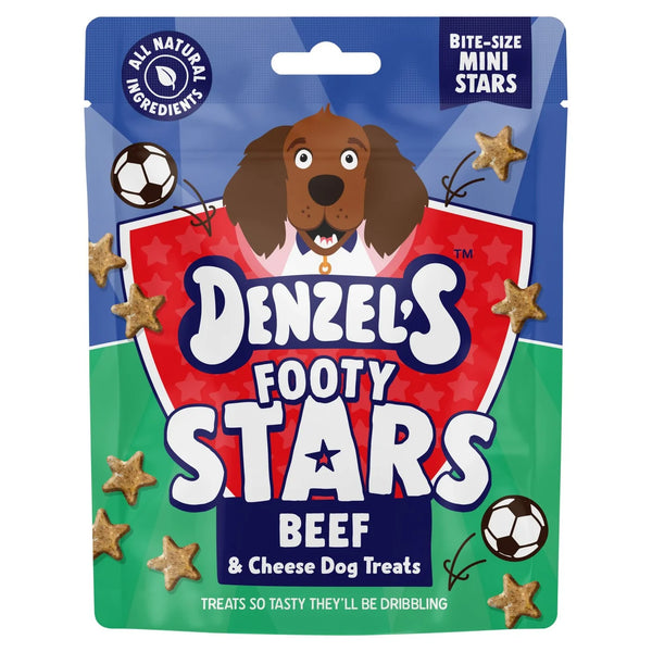 Denzel's Footy Stars Dog Treats 90g