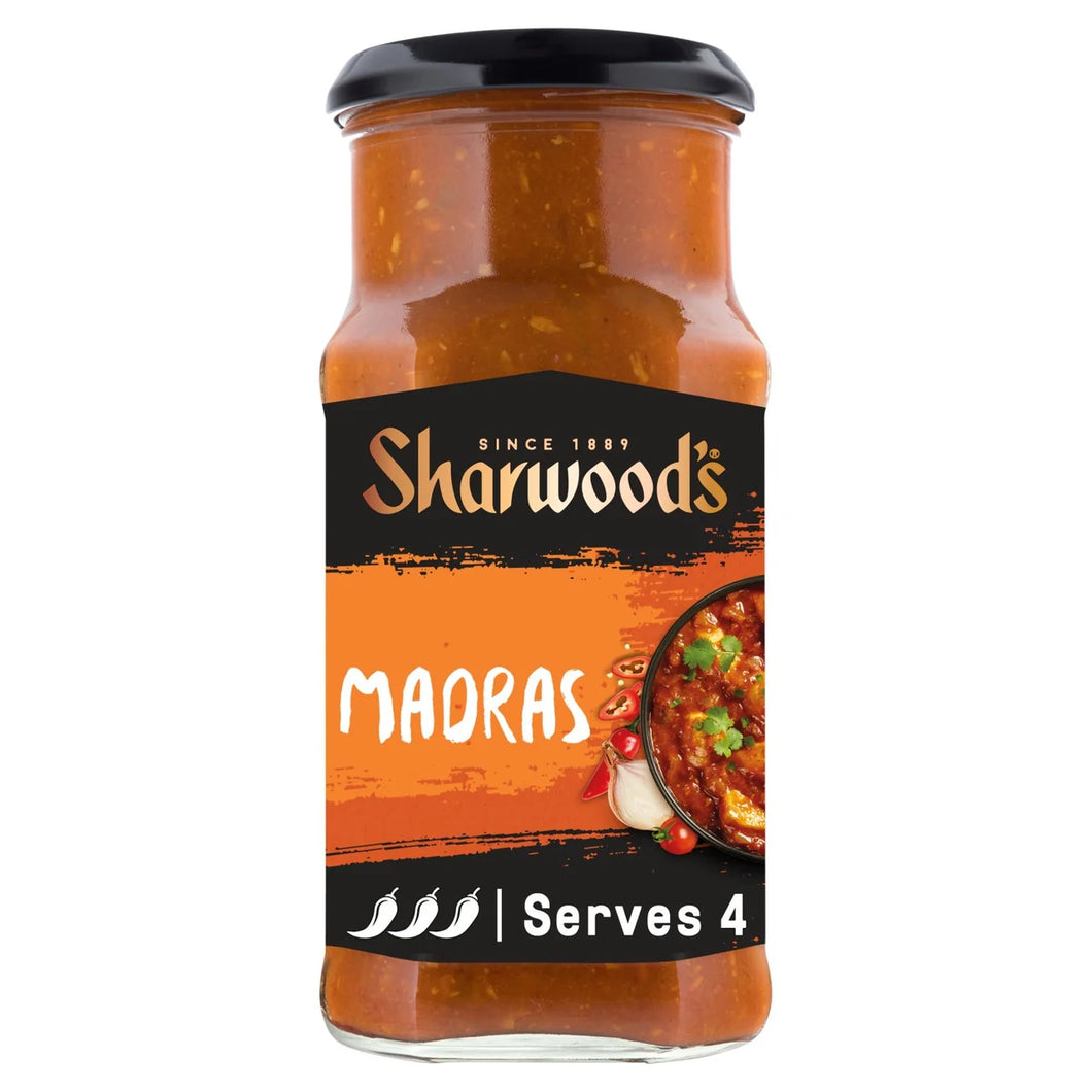 Sharwood's Indian Madras Curry Cooking Sauce 420g