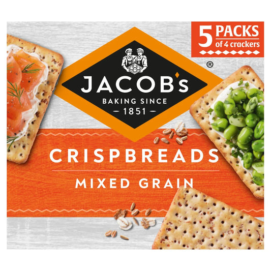Jacob's Crispbreads Mixed Grain Crackers 190g