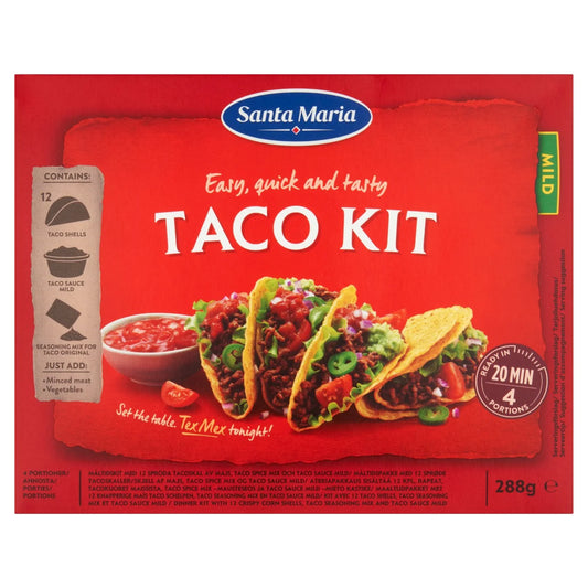 Santa Maria Taco Dinner Kit 288g
