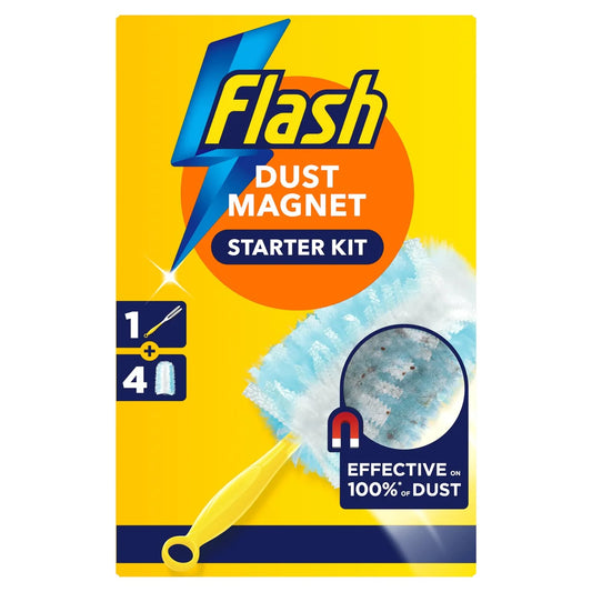 Flash Duster Starter Kit + 4 Count Refill