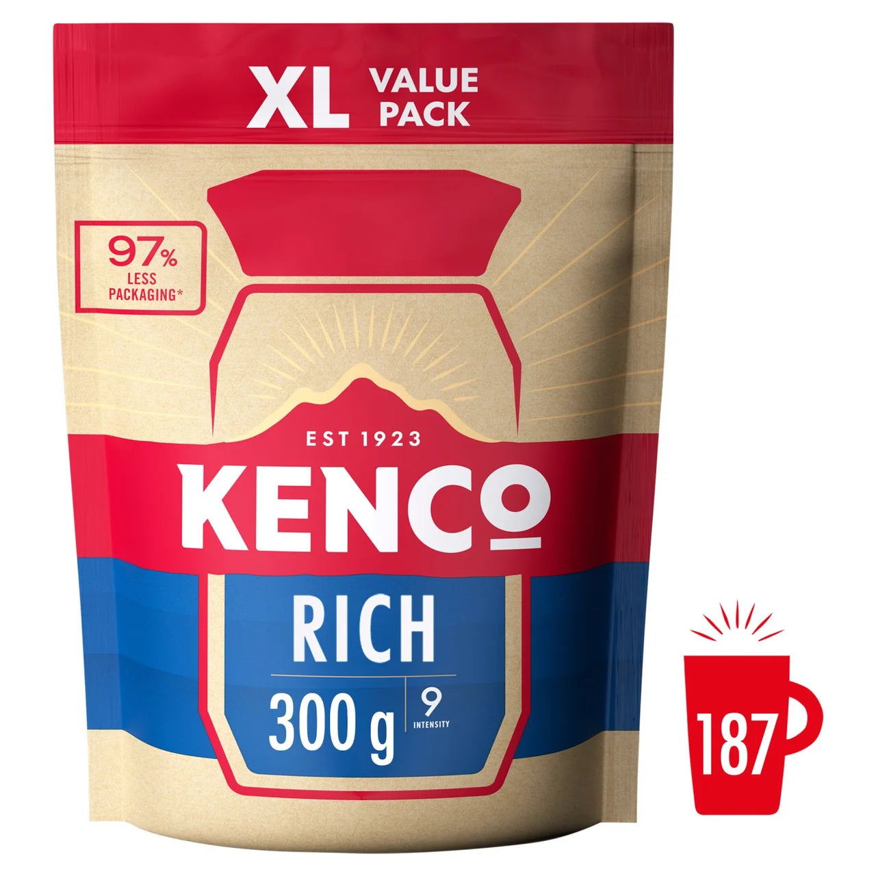 Kenco Rich Instant Coffee Refill - 300g