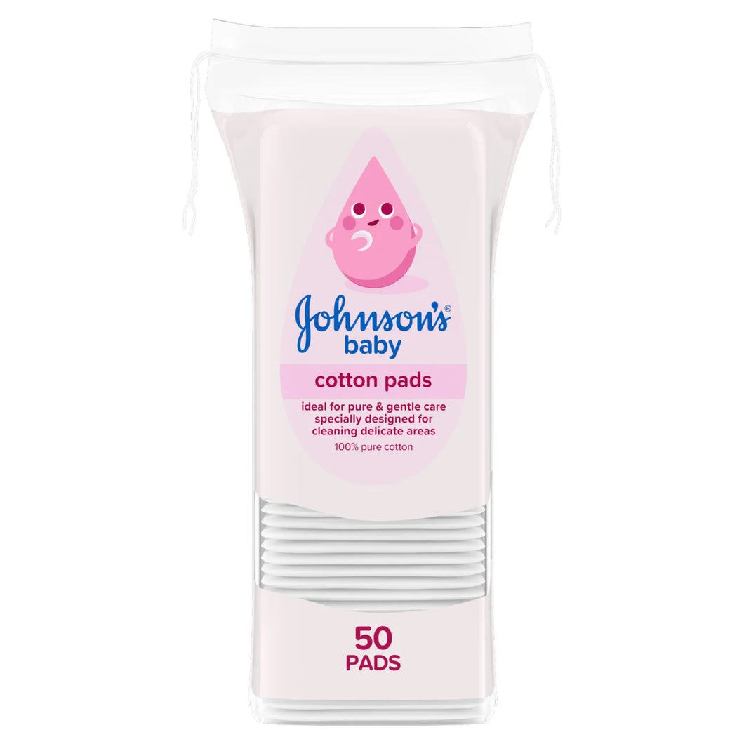 Johnson's Baby Cotton Pads- 50 Pads