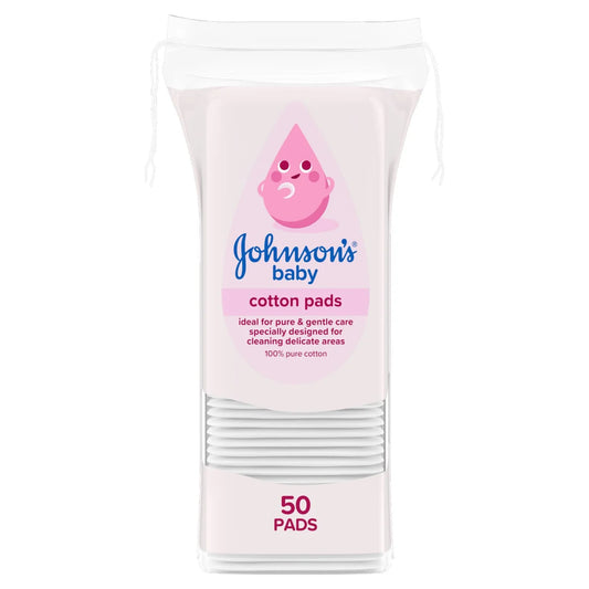 Johnson's Baby Cotton Pads- 50 Pads