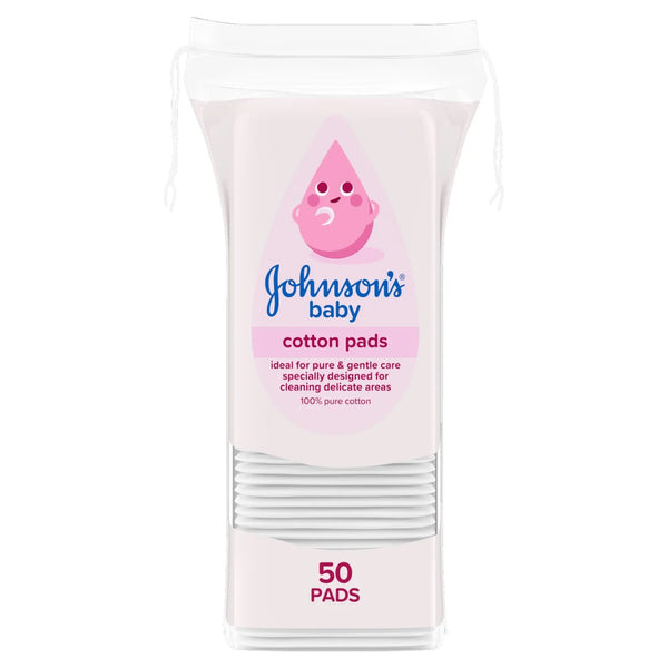 Johnson's Baby Cotton Pads- 50 Pads