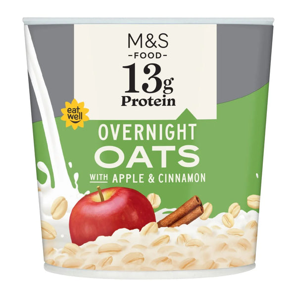M&S Good Gut Apple & Cinnamon Overnight Oats 70g