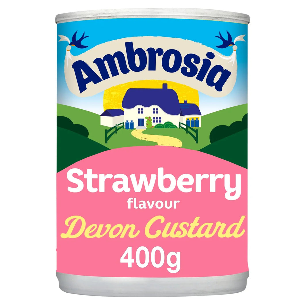 Ambrosia Strawberry Custard 400g