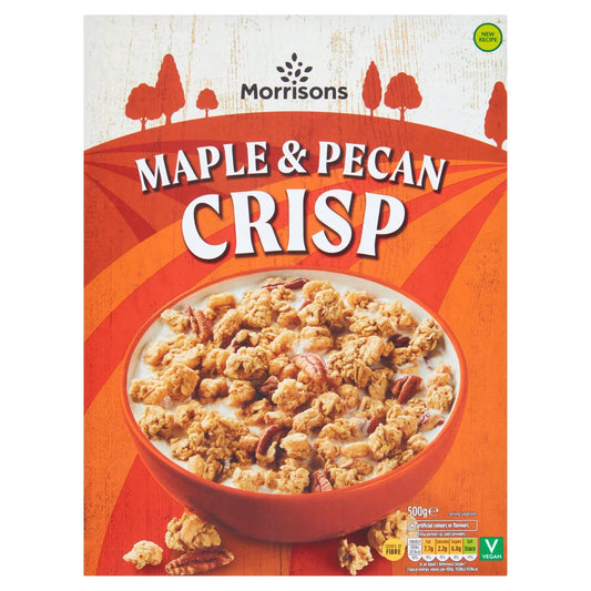 Morrisons Maple & Pecan Crisp 500g