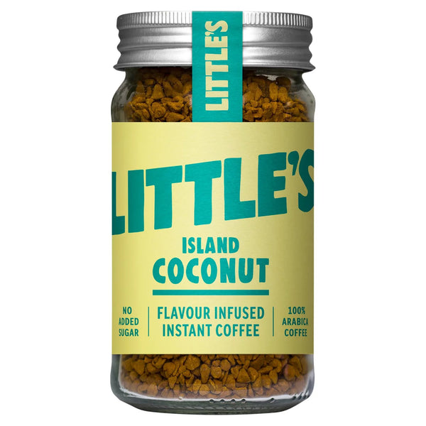 Little's Island Coconut Flavour Instant Coffee, 50g